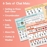Dynamic Language Class Chat Mats Set of All 6