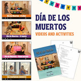 Día de los Muertos Video Bundle (4 videos + activity packet download)