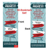 Show It, Support It Bookmarks - Set of 30