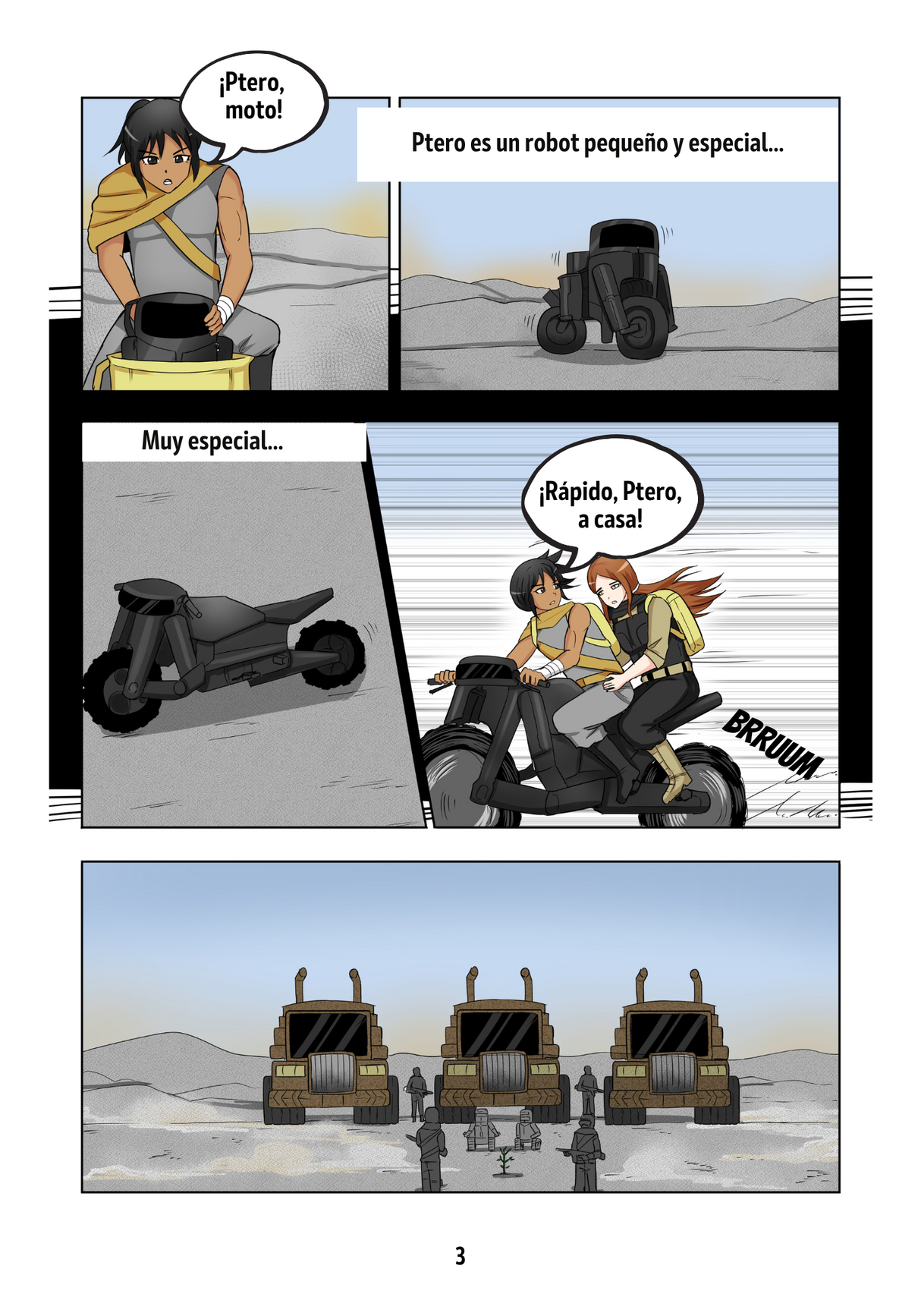 El planeta gris - Level 1 - Spanish Graphic Novel by Cécile Lainé