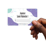 French Valentine's Day Cards - Set of 30