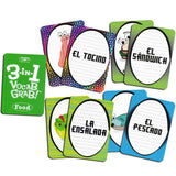 3-in-1 Spanish Vocab Grab Card Games