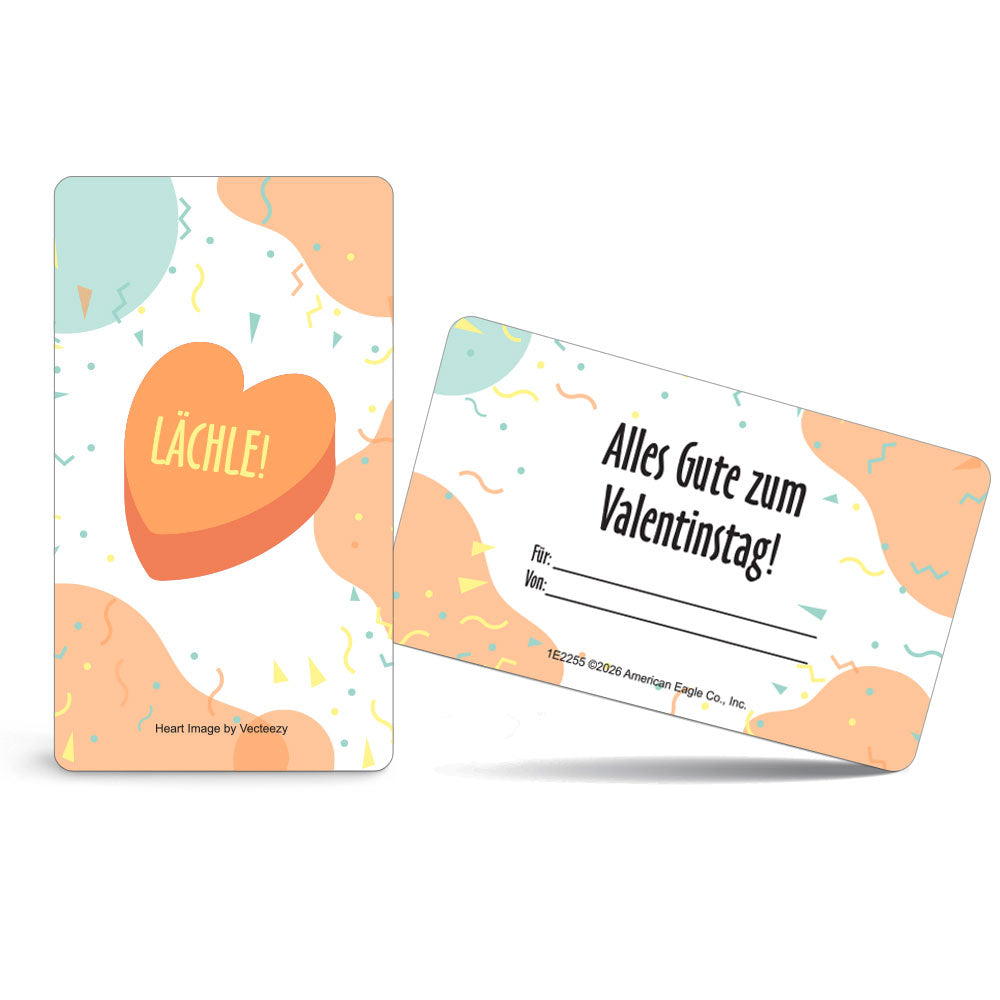 German Valentine's Day Cards - Set of 30