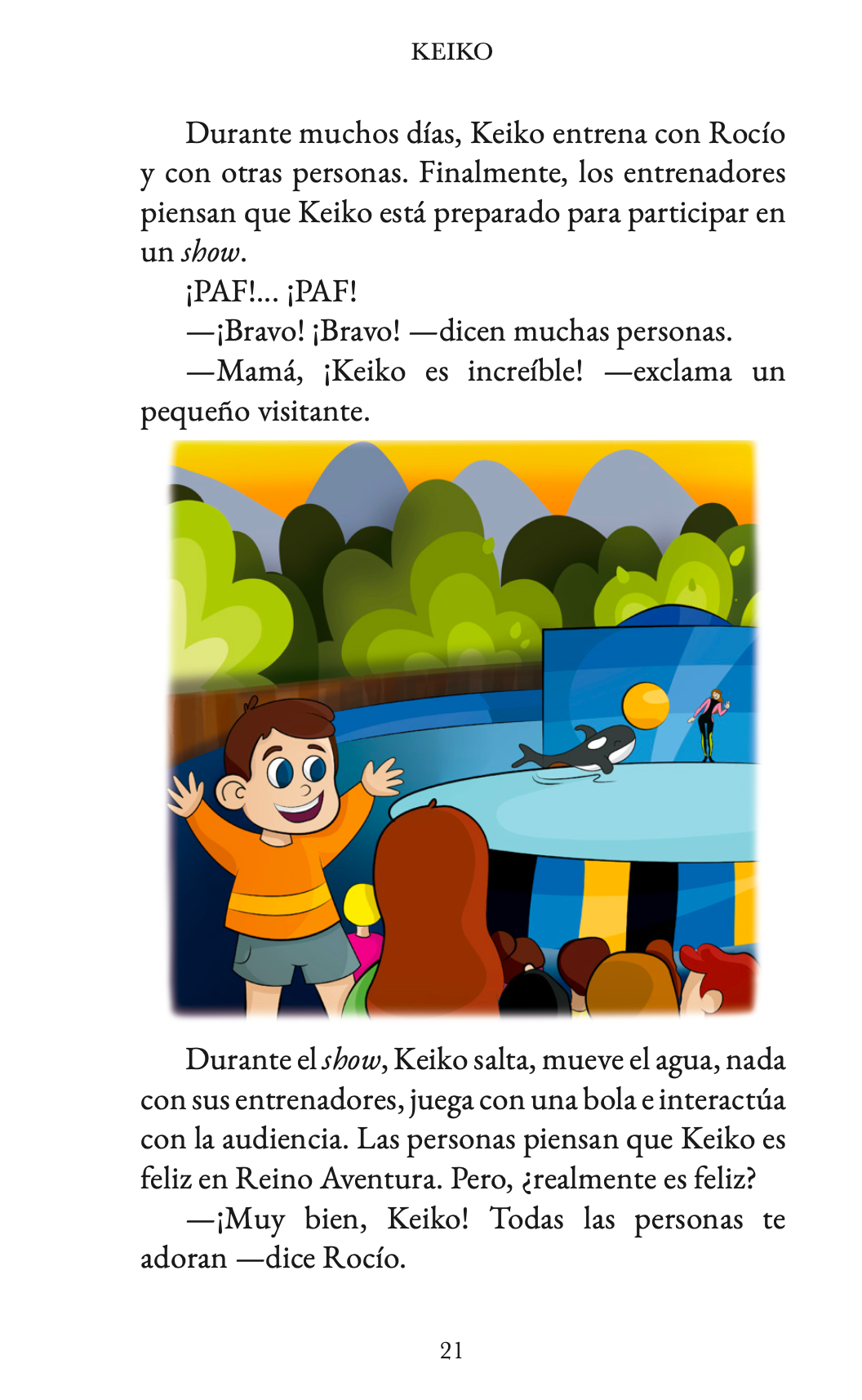 Keiko - Level 1 - Spanish Novel by Nelly Andrade-Hughes