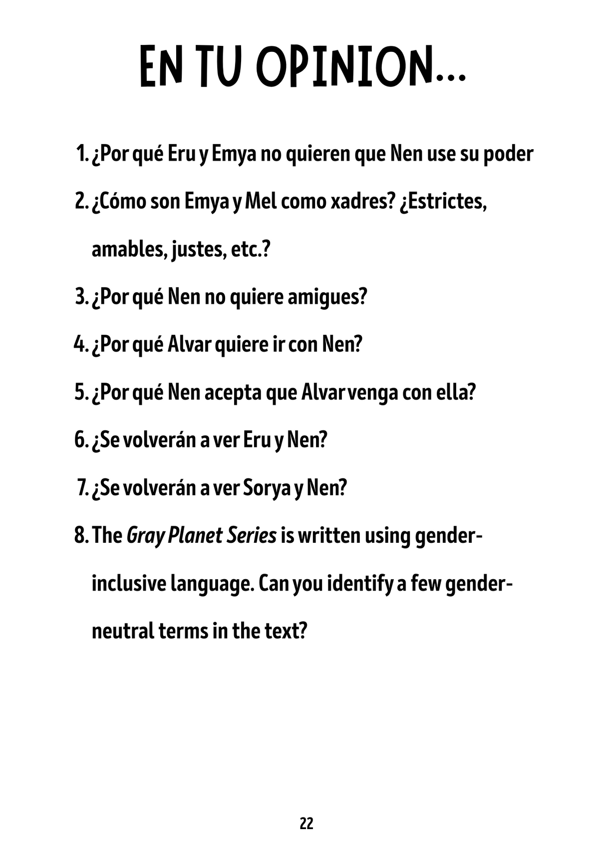 La misión - Level 1 - Spanish Graphic Novel by Cécile Lainé
