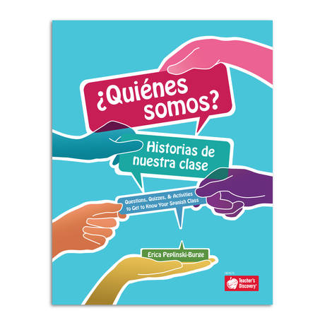 Picture Talk en español Spanish teaching resource with 25 high-interest images and guided discussion prompts for building conversational skills in the target language.