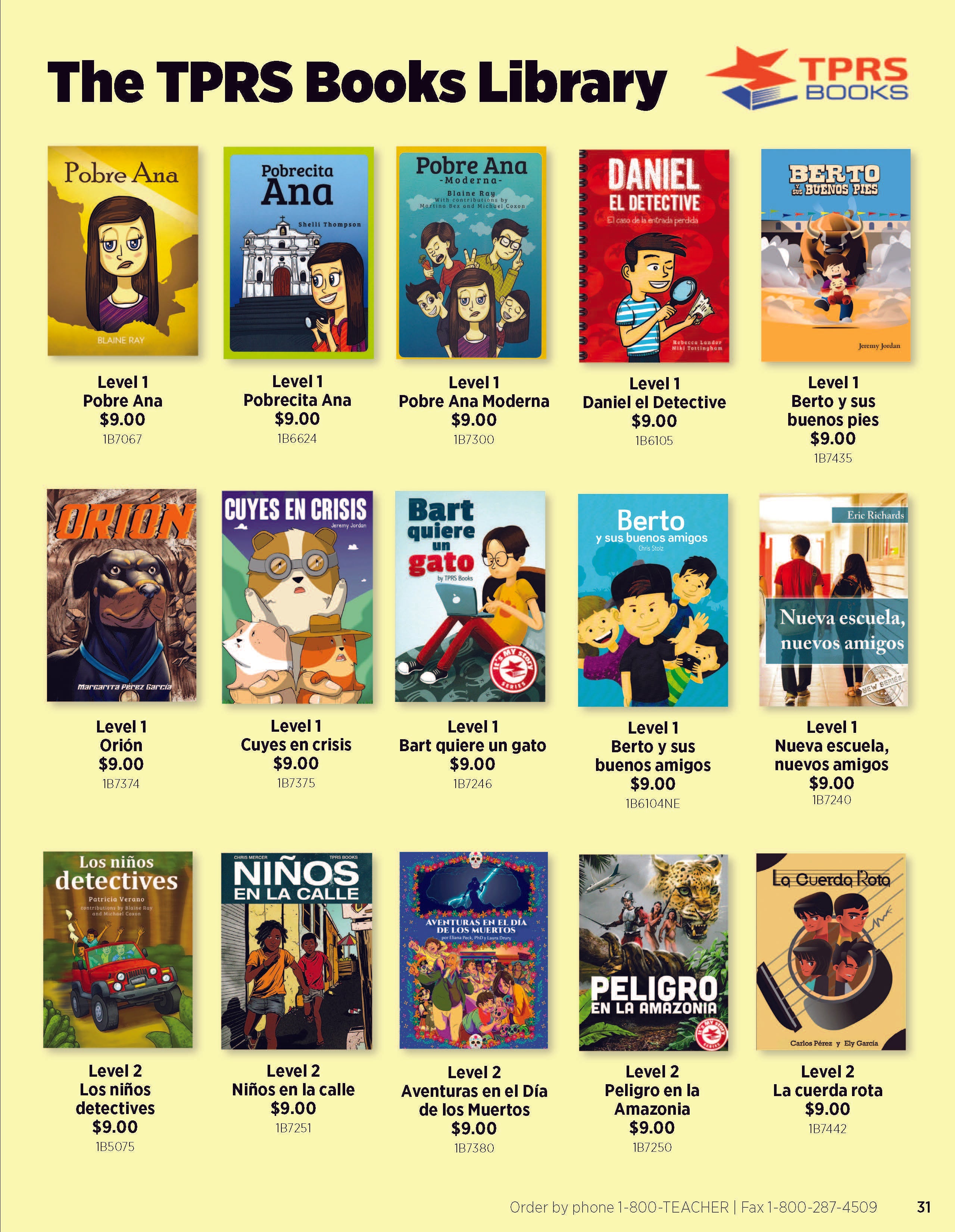 Back to School Resources Spanish Catalog Teacher's Discovery