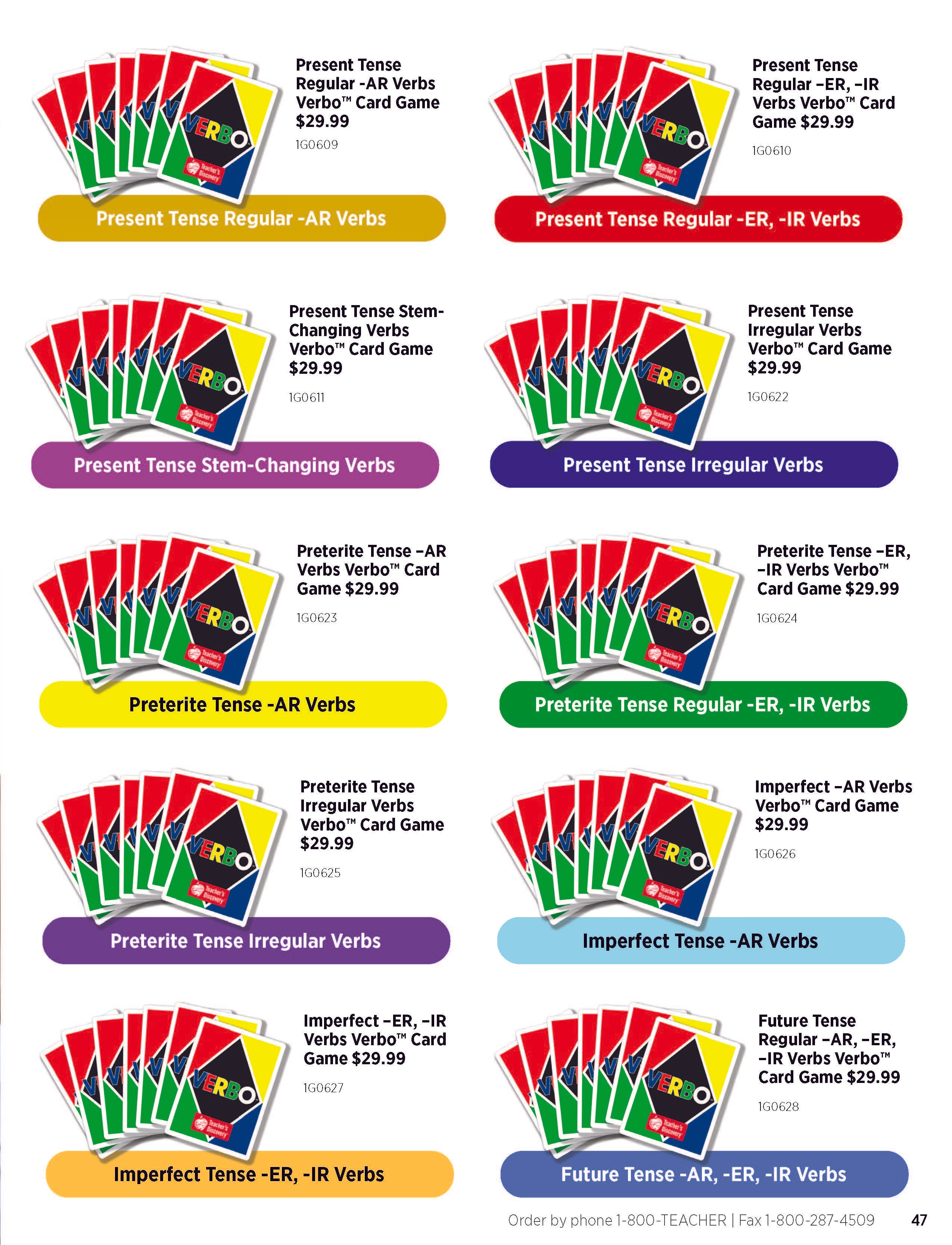 Back to School Resources Spanish Catalog Teacher's Discovery