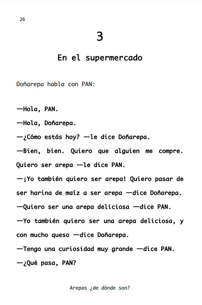 Arepas ¿de dónde son? - Level 2 - Spanish