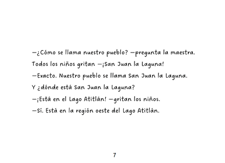 Nuestro pueblo: San Juan la Laguna - Level 1 - Spanish Reader by Jennifer Degenhardt