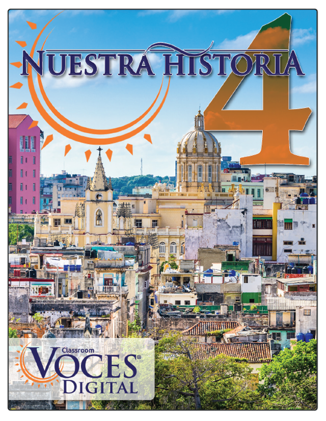 Nuestra historia 4 by Voces Digital - Print Edition