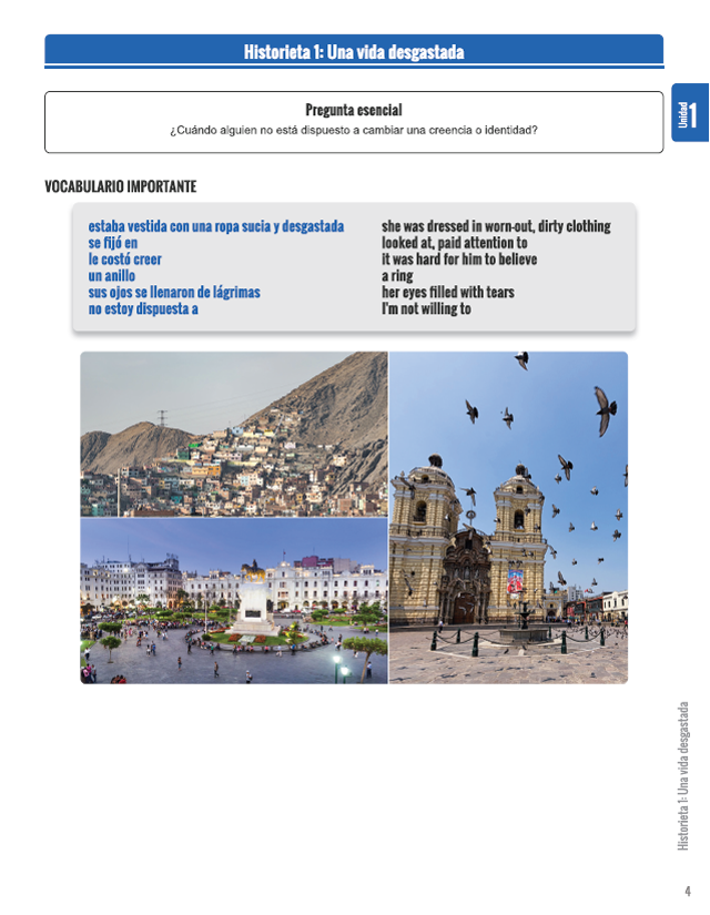 Nuestra historia 4 by Voces Digital - Print Edition