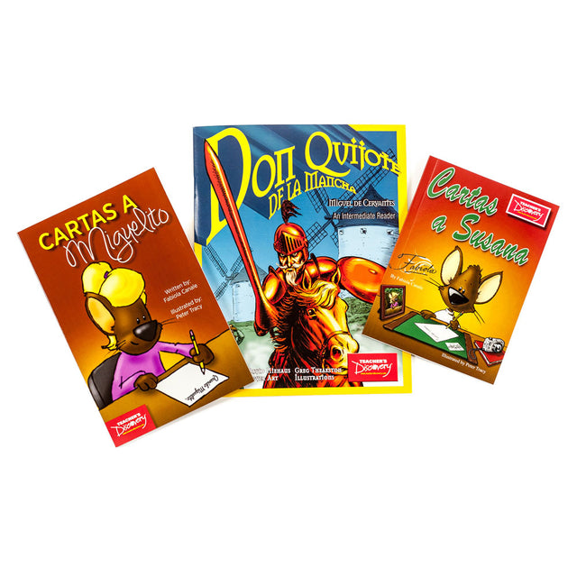 Spanish FVR library bundle Level 2 with multiple readers for intermediate classroom learning.