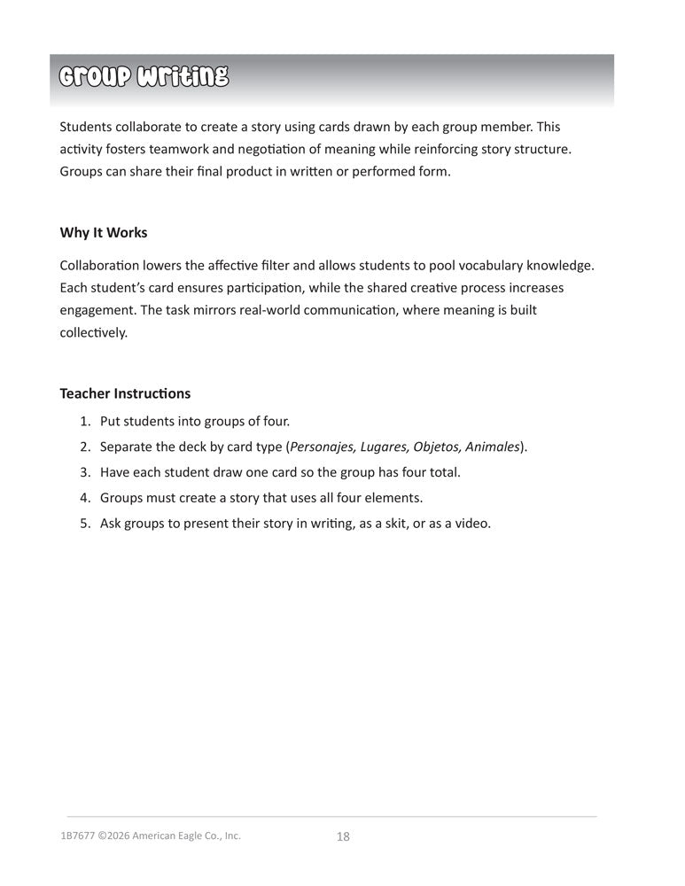 Story Builder Español
