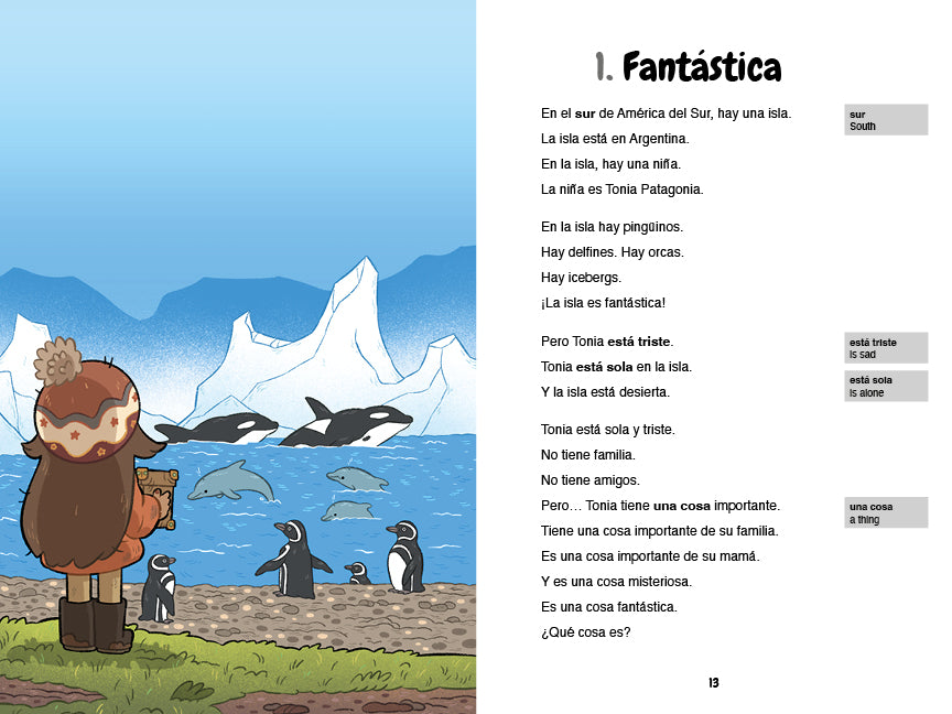 Tonia Patagonia y la caja mágica - Level 1 - Spanish Reader by Margarita Pérez García & Patricia Martí Torres