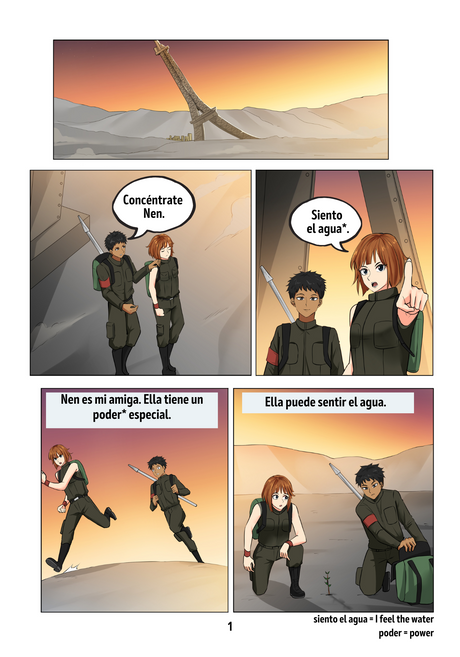 Un poder peligroso - Level 1 - Spanish Graphic Novel by Cécile Lainé
