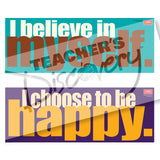 Inspired Minds English Signs - Set of 12