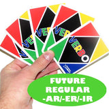 Verbo™ Spanish Card Game Future Tense Regular -AR/ER/IR Verbs