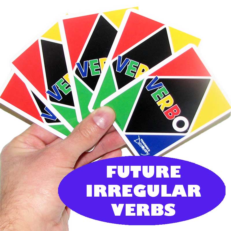 Verbo™ Spanish Card Game Future Tense Irregular Verbs