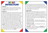 Verbo™ Spanish Card Game Present Tense Reflexive Verbs