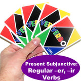 Verbo™ Spanish Card Game Present Subjunctive Regular -ER & -IR Verbs