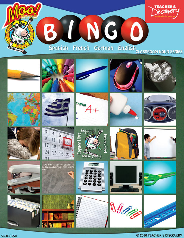 Bingo Games Set of 12 Topics