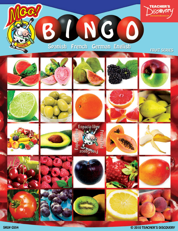 Bingo Games Set of 12 Topics