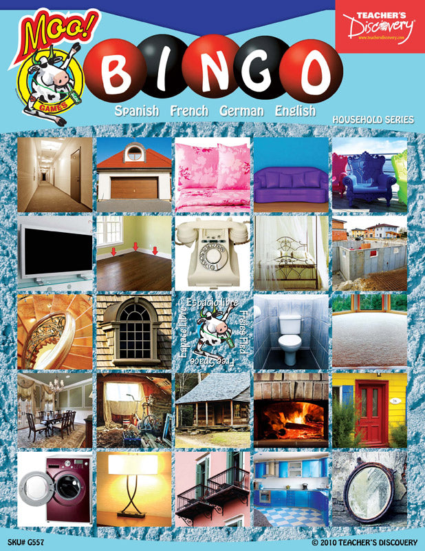 Bingo Games Set of 12 Topics