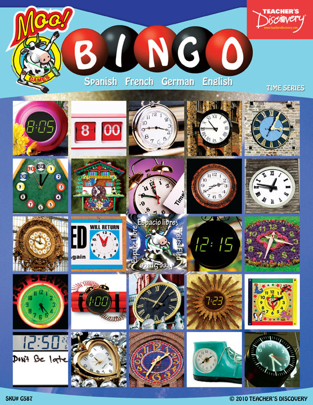 Bingo Games Set of 12 Topics