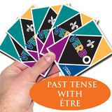 Verbo™ French Card Game Past Tense Verbs with Être