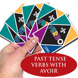 Verbo™ French Card Game Past Tense Verbs with Avoir