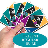 Verbo™ French Card Game –RE, –IR Present Tense Verbs