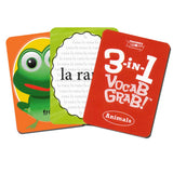 3-in-1 Spanish Vocab Grab Card Games