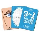 3-in-1 Spanish Vocab Grab Card Games