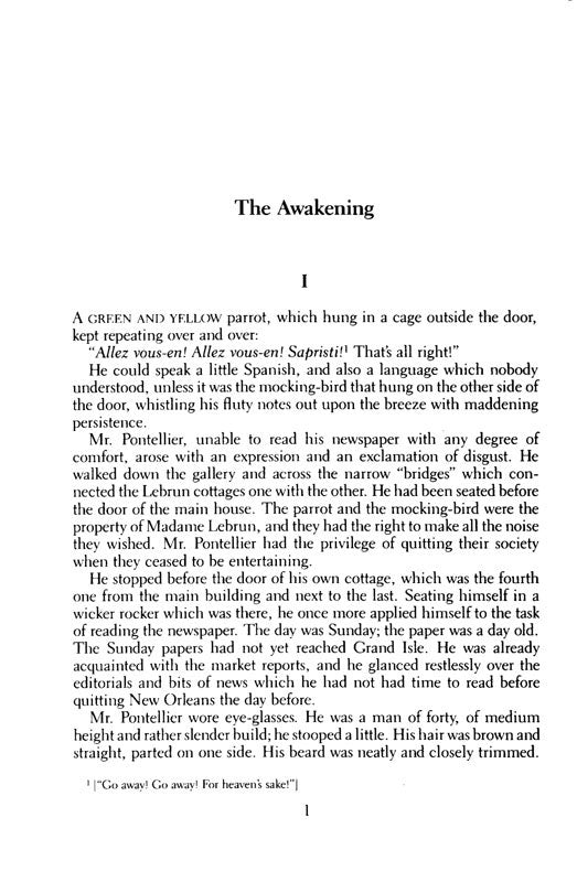 The Awakening Paperback Book (960L)