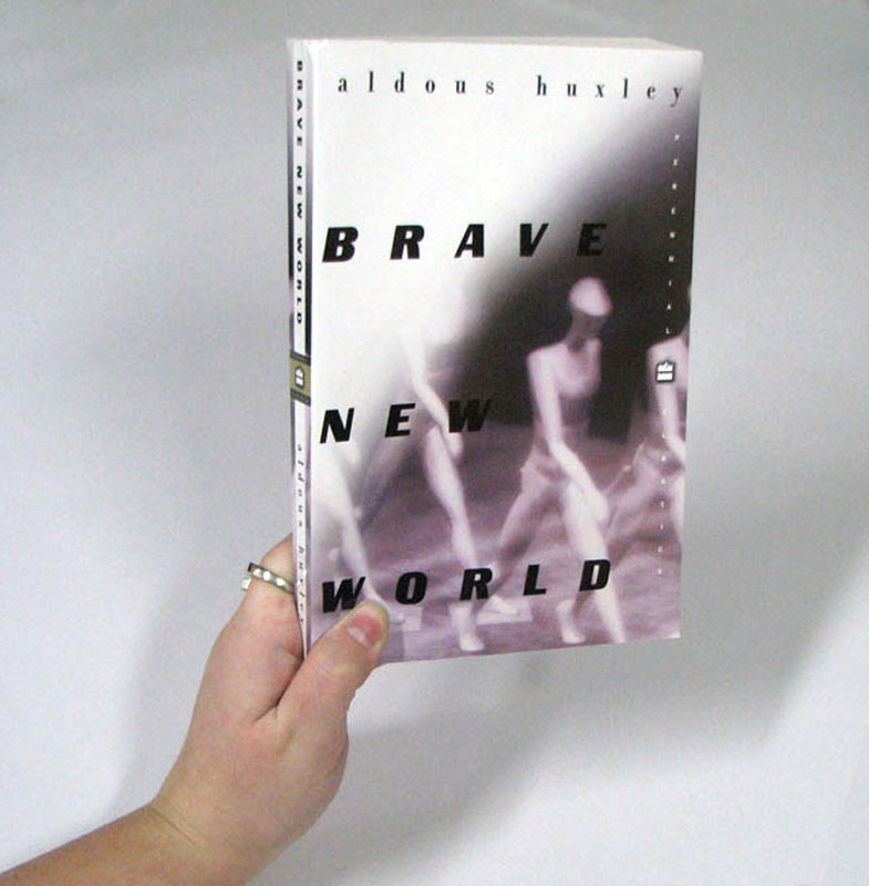 Brave New World Paperback Book (1360L)