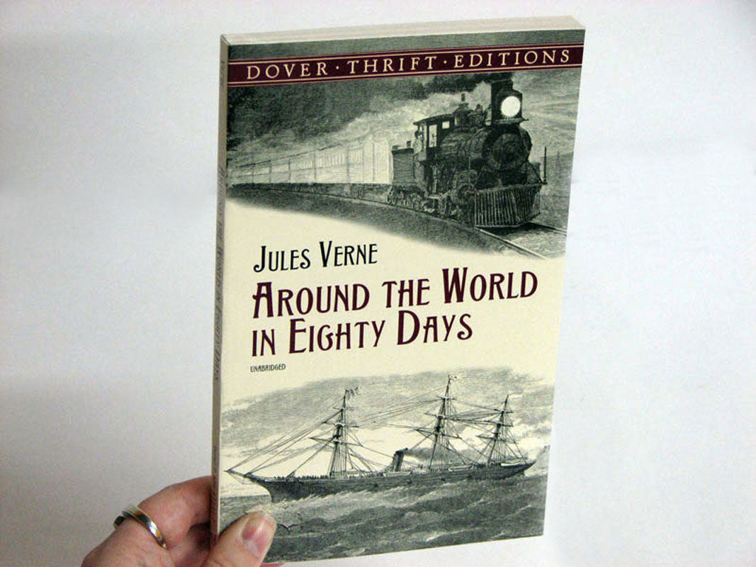 Around The World In 80 Days Paperback Book (1070L)