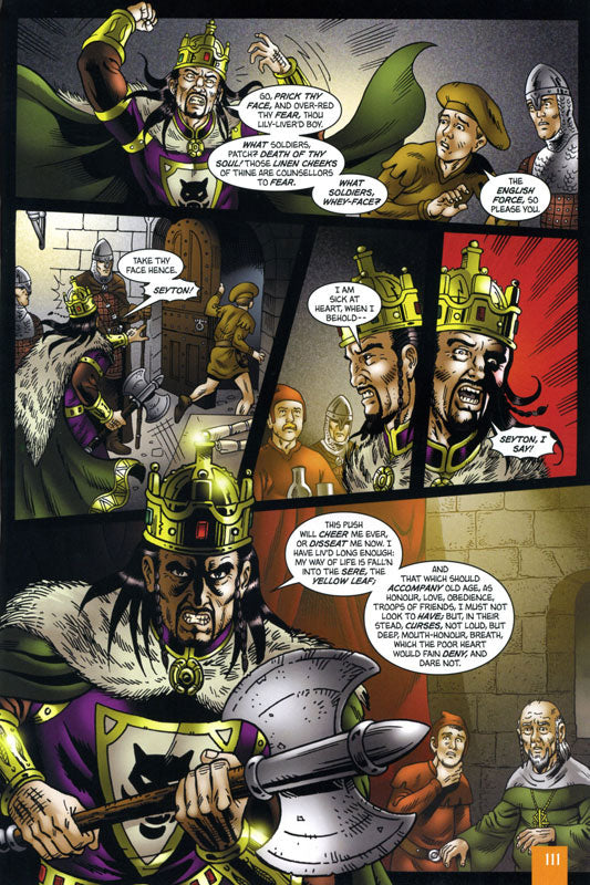 Macbeth Classical Comics Original Text (700L)