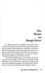 The House on Mango Street Paperback Book (870L)