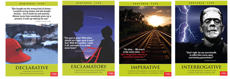 Language Arts/Literature Posters - Complete Set of 16