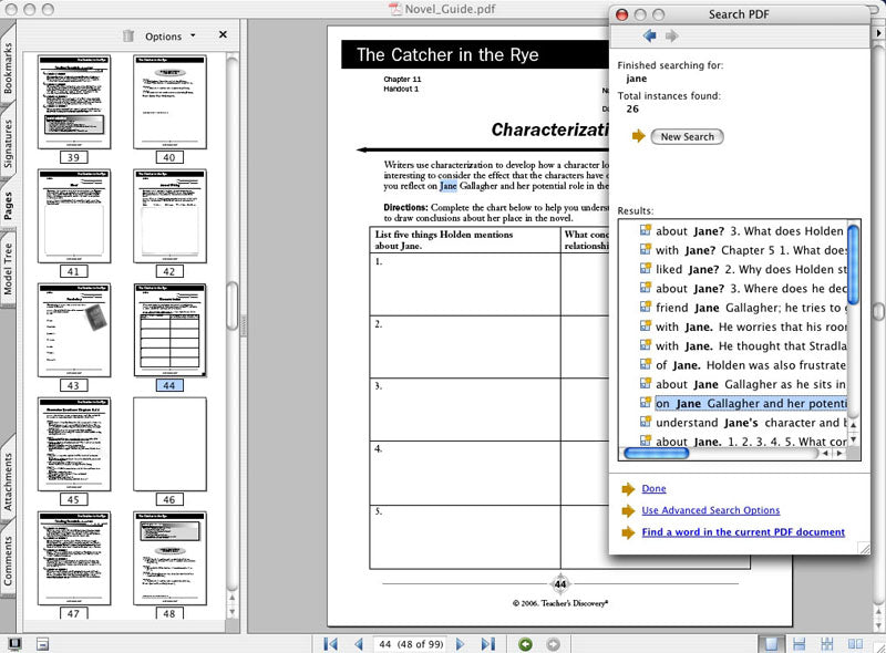 The Catcher in the Rye Novel Guide Book Download