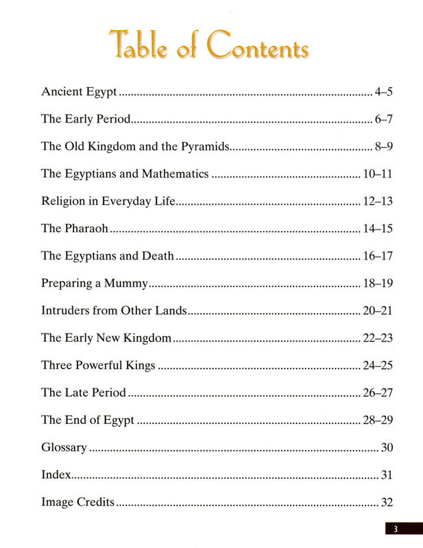 Egypt Primary Source Reader