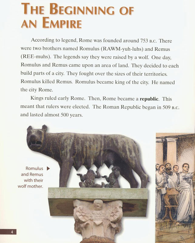 Rome Primary Source Reader