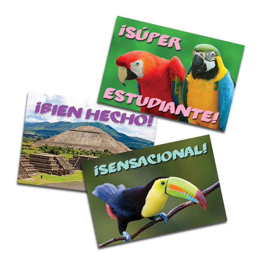 Sights of Latin America Spanish Stickers (60)