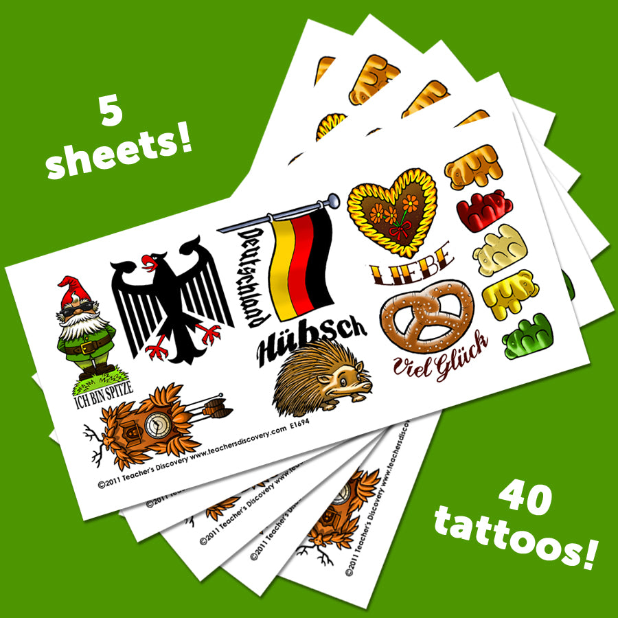 Temporary German Tattoos (40)