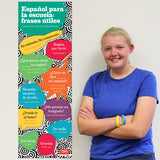 School Phrases - Spanish - Skinny Poster