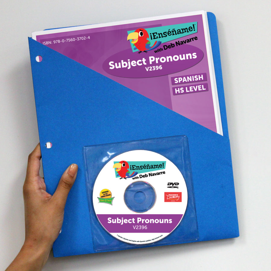 ¡Enséñame!™ Complete First Year Lessons:  Subject Pronouns Download