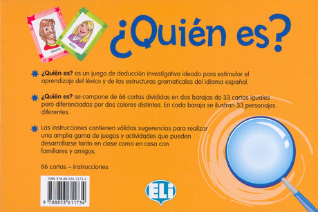 ¿Quién es? Spanish Game