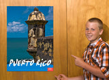 El Morro Puerto Rico Travel Poster