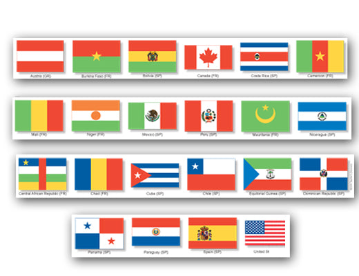 Flags of the World Bulletin Border